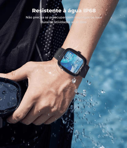 Smartwatch I9 EASY Pulse – À Prova d’Água e Pronto para o Dia a Dia