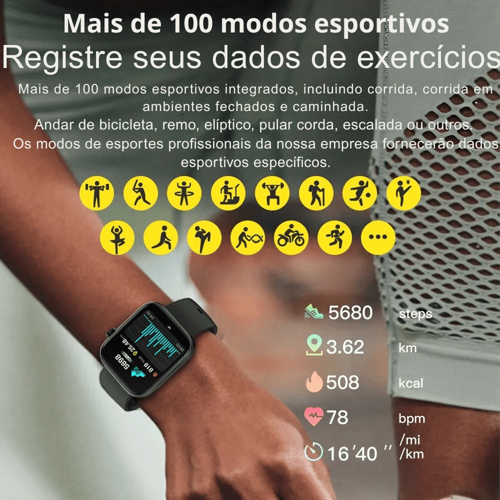 COLMI P71 Ultra Call™ Smartwatch Bluetooth IP68