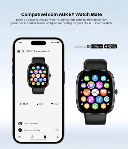 Smartwatch I9 EASY Pulse – À Prova d’Água e Pronto para o Dia a Dia