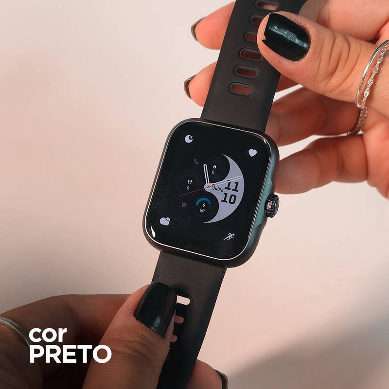 Smartwatch I9 Action Pro – GPS Integrado, Tela AMOLED e Bateria de até 7 Dias
