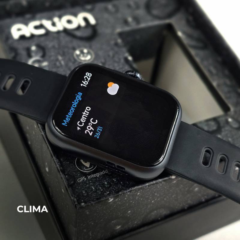 Smartwatch I9 Action Pro – GPS Integrado, Tela AMOLED e Bateria de até 7 Dias