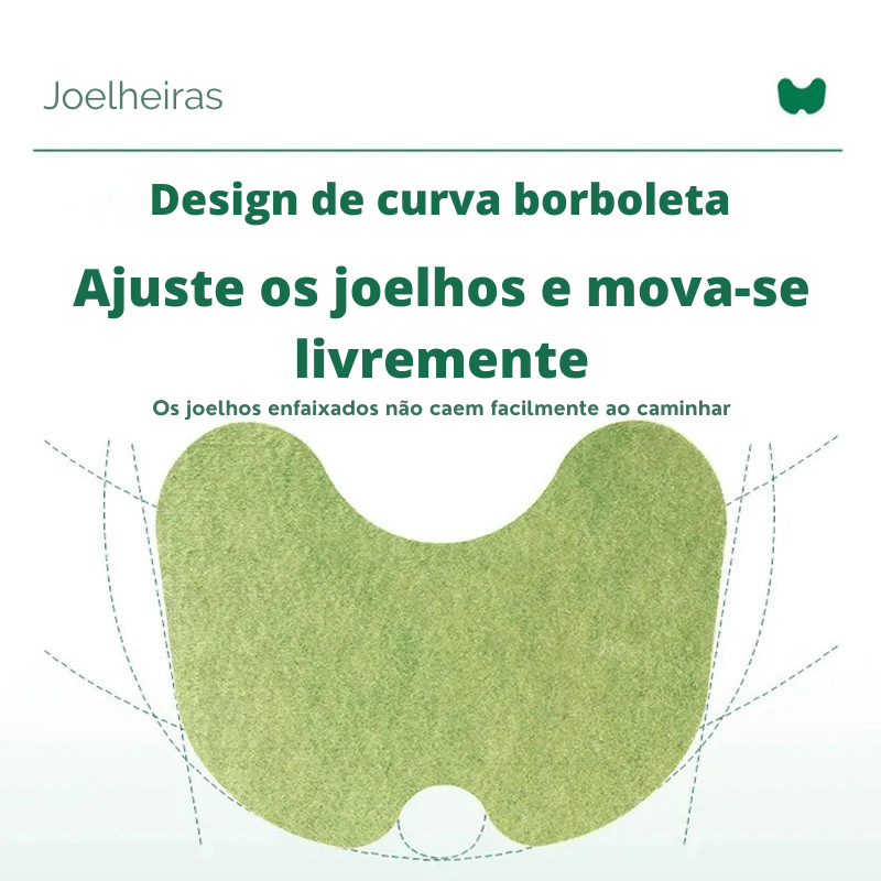 🦋 BioFlex Borboleta – Ajuste Natural para Joelhos