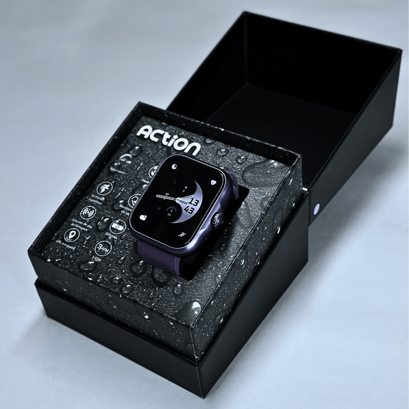Smartwatch I9 Action Pro – GPS Integrado, Tela AMOLED e Bateria de até 7 Dias