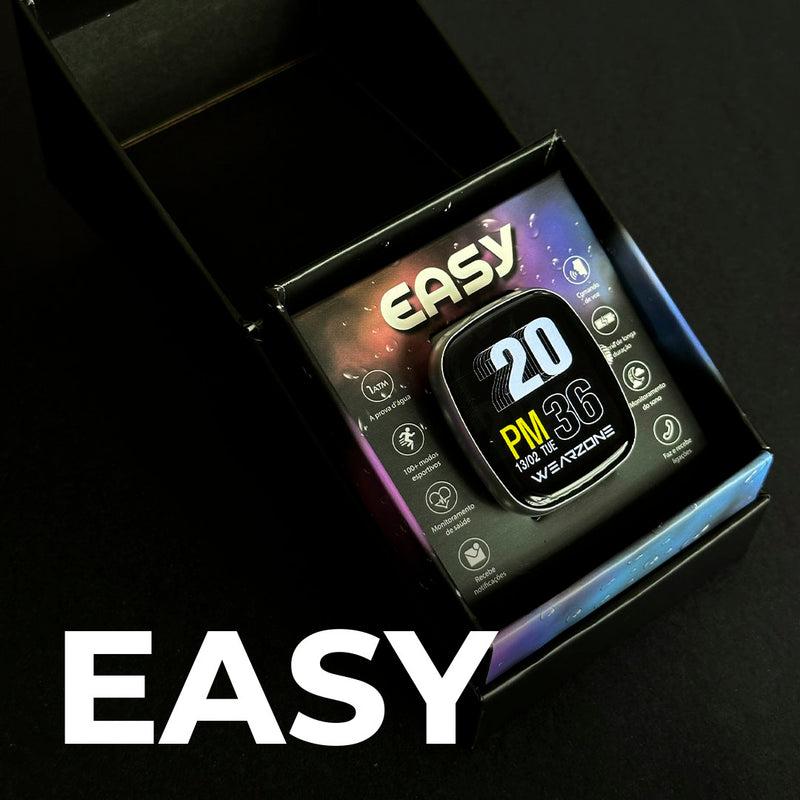 Smartwatch I9 EASY Pulse – À Prova d’Água e Pronto para o Dia a Dia