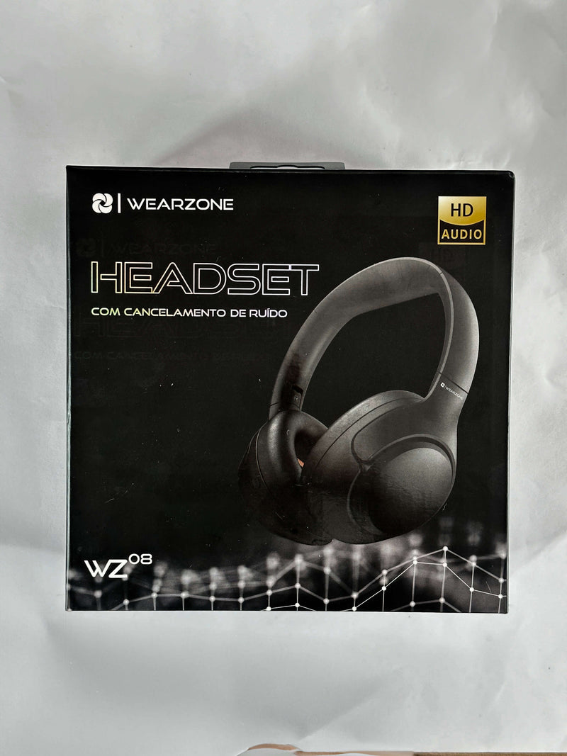 I9 SoundZone WZ08 — Headset Premium com ANC e 60h de Bateria
