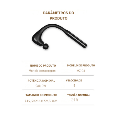 RelaxPro X – Massageador Elétrico Multifuncional