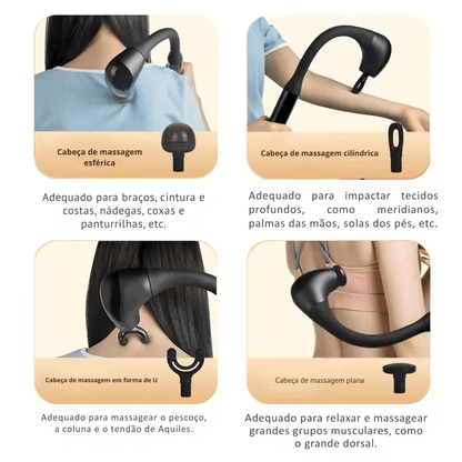 RelaxPro X – Massageador Elétrico Multifuncional