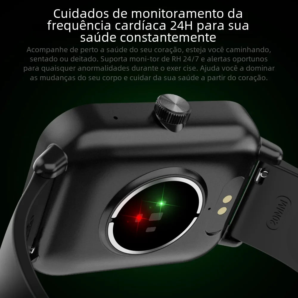 COLMI P81 Ultra Call™ Smartwatch Bluetooth com Chamadas e Tela HD 1.9