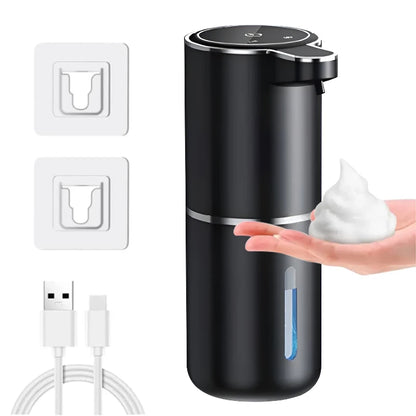 Saboneteira Automática Sensor Infravermelho Espuma e Líquido Recarregável USB