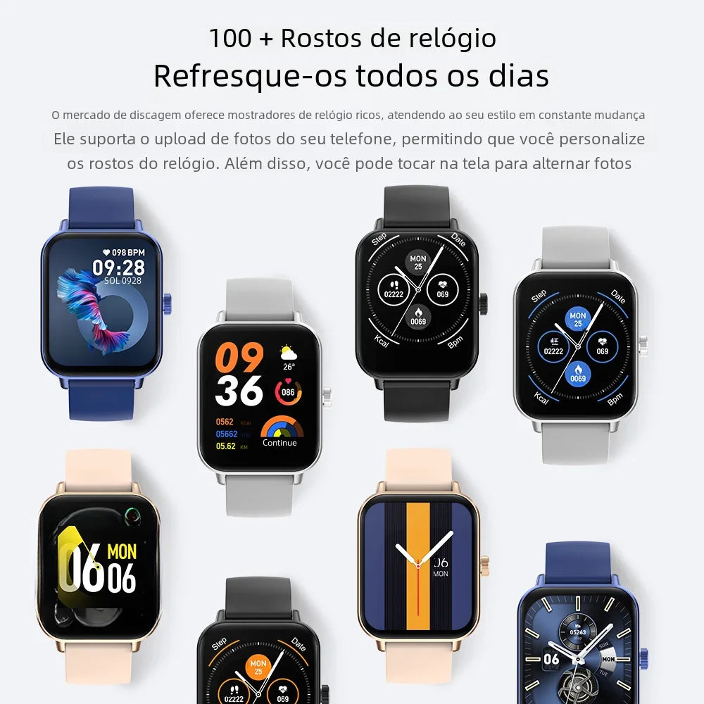 COLMI P81 Ultra Call™ Smartwatch Bluetooth com Chamadas e Tela HD 1.9