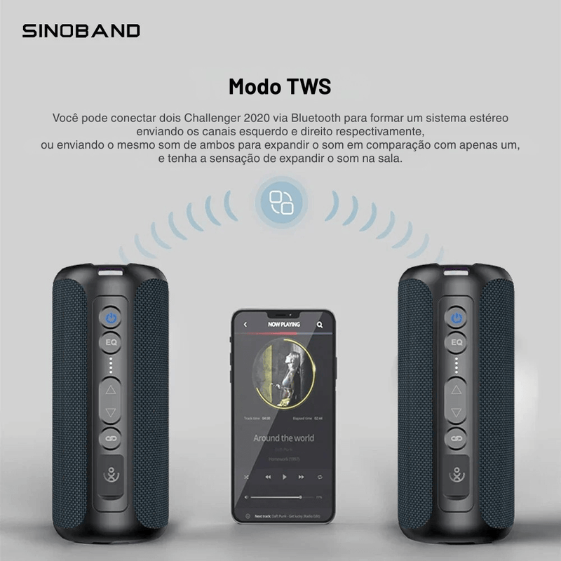 SoundBlaster Pro X™ 🎵⚡ – Caixa de Som Bluetooth 50W 🎶🔥