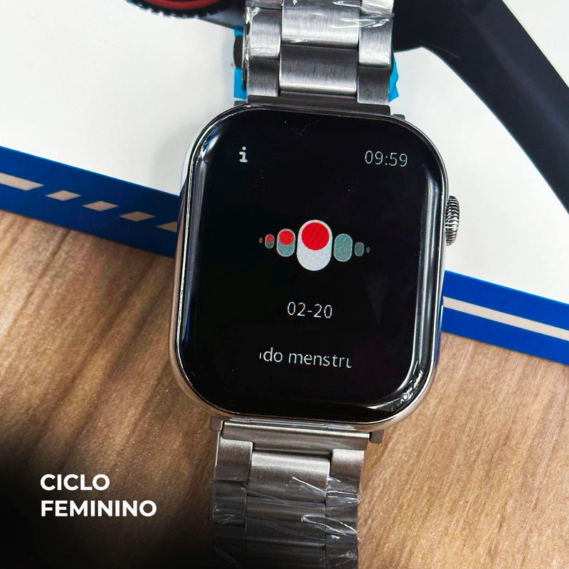 WS-X11 Premium Kit • Smartwatch Séries 10 + 7 Pulseiras