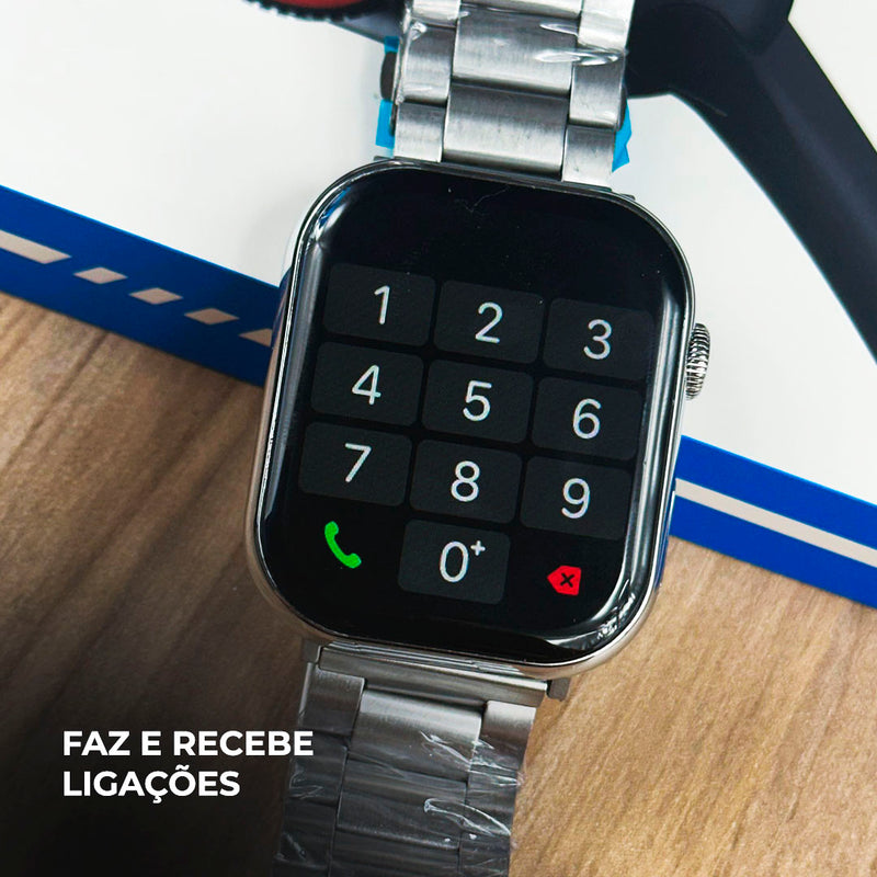 WS-X11 Premium Kit • Smartwatch Séries 10 + 7 Pulseiras