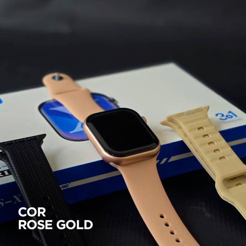 WS-X11 Premium Kit • Smartwatch Séries 10 + 7 Pulseiras