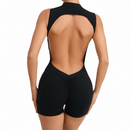 FlowSkin I9 – Macacão Fitness Vazado Feminino
